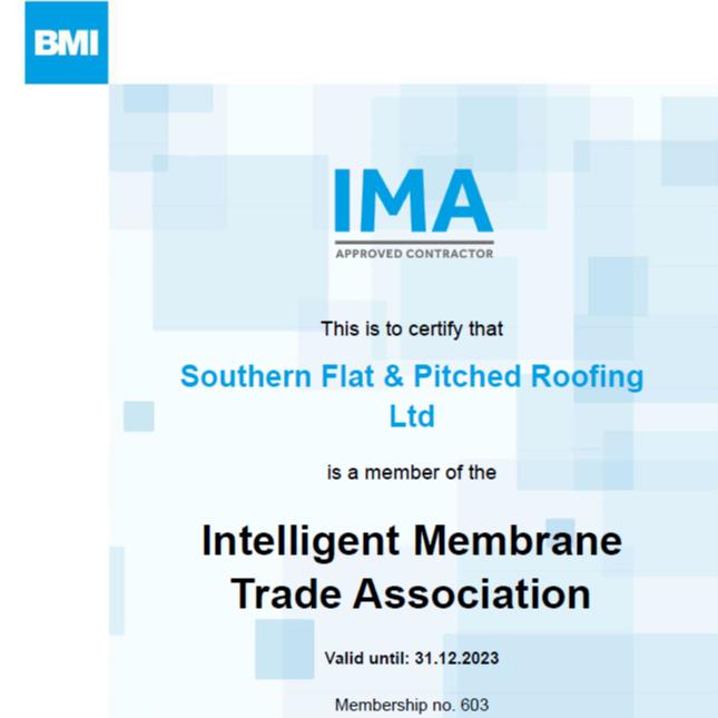 BMI’s - IMA Certificate