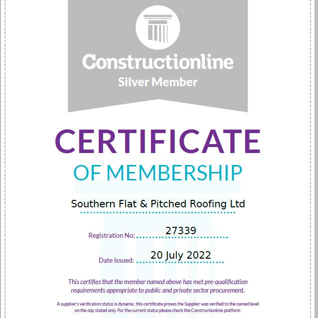 Constructionline Certificate