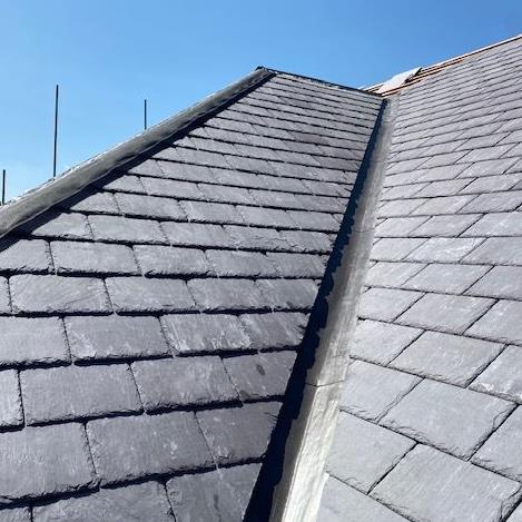 Beautiful Natural Welsh Slate Roof in Guilford