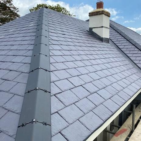 Beautiful Natural Welsh Slate Roof in Guilford
