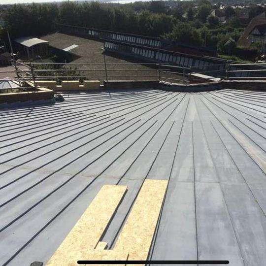 Felt System Warm Roof at Solent Infants School