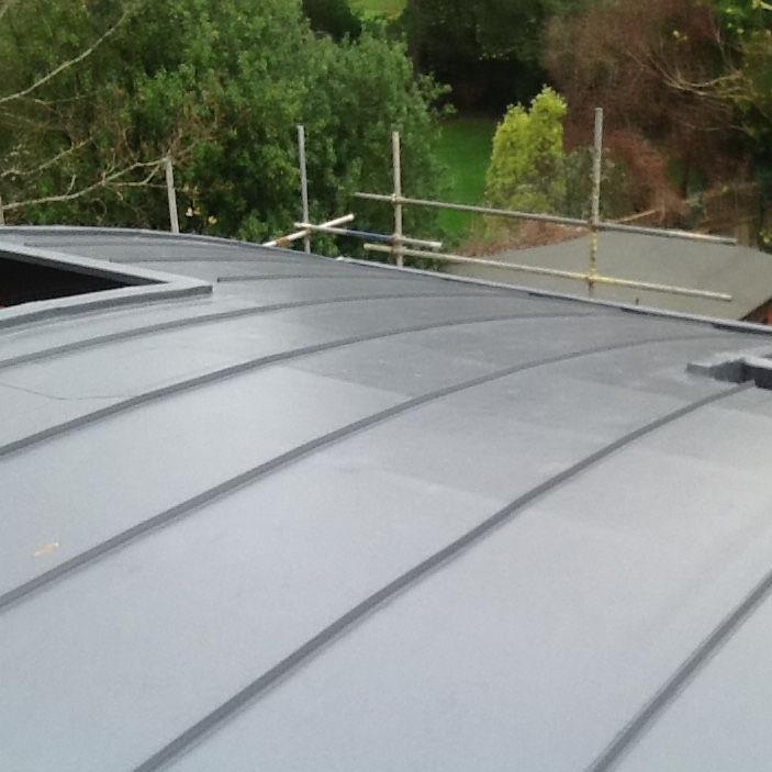 Single Ply Membrane Curved Roof