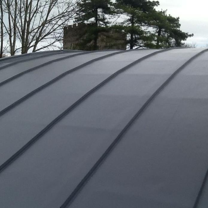 Single Ply Membrane Curved Roof