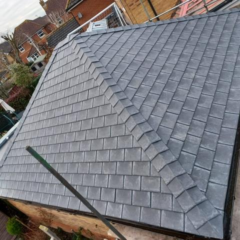 Tapco Slate - Garage Roof